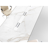 Table de réunion design épuré et élégant - WING et WING GLAMOUR - personnalisable avec finitions variées_4