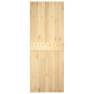 Vidaxl porte narvik 85x210 cm bois massif de pin 154438_4