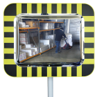 Miroir de surveillance MAYA 4607 - 450 x 600 mm - Vision à 90° - Garantie 3 ans_4