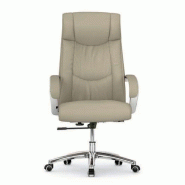 Fauteuil de Direction classique Roa - Mobel Linea. - Beige_4