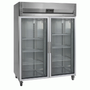 Réfrigérateur vertical GN2/1 - 1 ou 2 portes vitrées - Acier inoxydable SS304 - Froid ventilé_4