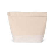 Sac isotherme avec fermeture à enroulement - 100% coton - Réf: KI0376 - Design original et personnalisable_4