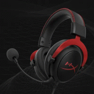 Casque HyperX Cloud II - Jeux (noir rouge)_4