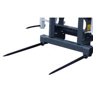 Pince à balles rondes et carrées avec dents courbées et traitées