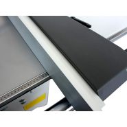 Optima 3200-400 - Scie à format - DM Italia SRL - diamètre scie principal 400 mm - DMCI305 - chariot à équarrir et protection télescopique_4