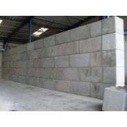 Bloc béton empilable avec levage intégré - Idéal pour aires de stockage, murs et sécurité_4