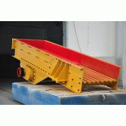 Extracteur vibrant / alimentateur vibrant pierre calcaire sable 120 t/h_4