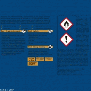 Peinture fer extérieur direct sur rouille HAMMERITE - blanc brillant RAL 9016 - 0.75L - finition durable et résistante_4