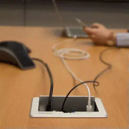 StarTech Boîtier de connexion pour table de réunion - HDMI /_4