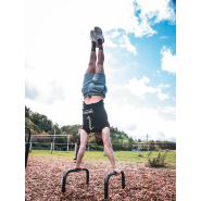 Parallettes basses - Gamme Street Workout DAMAPRO_4