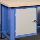 Établis 1200 kg - Pieds d'échelle en acier plié - Plateau hêtre multiplis 40mm ou stratifié 37mm_4