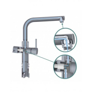 Osmoseur Osmodyn Slim-Pure - Extra-plat + Robinet 3 voies - Tube blindé - Stop fuite - 540 GPD_4