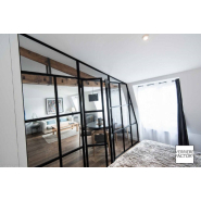 Verrière d'atelier en acier sur mesure - modèles classique, loft, artiste ou bistrot_4