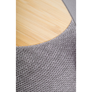 Enceinte Bluetooth - Boîtier ABS recyclé - Tissu RPET - LED - Chargeur sans fil bambou 15W - Batterie 1200 mAh_4