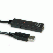 VALUE Prolongation active USB 2.0 avec Repeater, noir, 30 m_4
