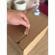 Caisse à fond automatique plat et bande adhésive - 180004 – 16 x 13 x 7 cm_4