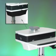 Chariot informatique médical LCD/PC H Class HD - Ergonoflex - 29 kg - réglable en hauteur et antibactérien_4