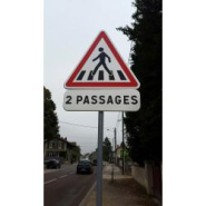 Panneau de danger A13B - Passage pour piétons_4