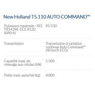 T5.110 Auto Command - Tracteur agricole New Holland - 110 ch - Transmission à variation continue_4
