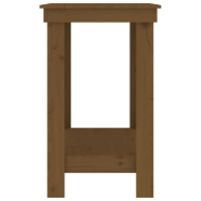 Vidaxl banc de travail marron miel 110x50x80 cm bois de pin massif 822504_4
