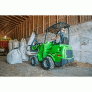 Mini-chargeuse articulée Avant Tecno Série R - 1.4t, siège conducteur arrière, bras télescopique_4