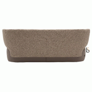 Canapé d'accueil 2 places Basel - Softline - Felt marron fonce 635_4