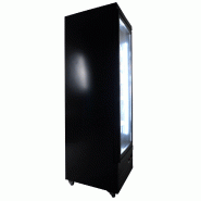 Réfrigérateur 1 porte en verre noir ceb-500r bl l620 7526.0100 COMBISTEEL_4