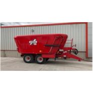 Sd 16vm - mélangeuse agricole double vis sans fin - capacité 16m3 - idéale pour grosses balles et aliments fibreux_4