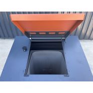 Abri poubelle Wastebio - Design esthétique, accessibilité PMR, collecte biodéchets 120 à 240L - Made in France_4