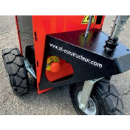 Timon articulé accompagnant iMOVE TA - Capacité de traction 1500 kg sur terrain plat - Moteur 24V / 800W - STI constructeur_4