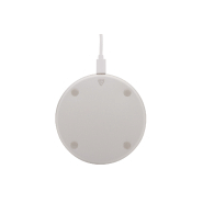 Chargeur rapide sans fil 15W - boîtier aluminium recyclé et bambou - câble USB inclus_4