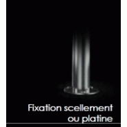 Arceau vélos Andria - mobilier inox durable - hauteur 1000mm - fixation par scellement ou platine_4