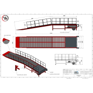 Rampe de quai mobile AZ RAMP FORMATION 2020 - Spécialement conçue pour centres de formation cariste, CACES RECO R.489 et ED6059_4