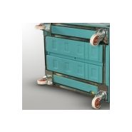 Roll 220 - Chariot isotherme - Olivo Cold Logistics - 221L - Polyéthylène alimentaire - Mousse polyuréthane_4