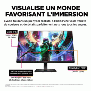 ÀÉcran gamer FHD 165 Hz OMEN 23,8 pouces - OMEN 24_4