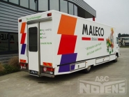 Camion fermé multifonction avec solutions de chargement optimisées et sur mesure