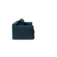 INNOVATION LIVING - Canapé convertible Tripi Argus Navy Blue 150x200 cm à ouverture assistée, avec rangement_4