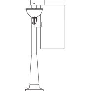 2273 000 - Poubelle publique Gilia - Neri - 33,5 L - Fonte, Acier, Aluminium_4