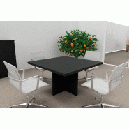 Table de réunion carrée TAK- Mobel Linea - Noir_4