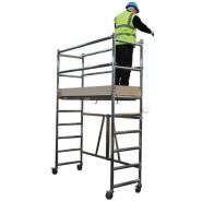 Échafaudage bas niveau Klikfold - Euro Towers - Unité manoeuvrable et compacte_4