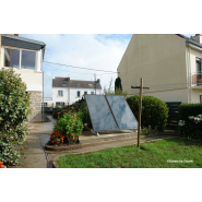 Panneaux solaires thermiques haut de gamme - Capteurs isolés par laine de roche et sous-vide à plan vitré rechargeable_4