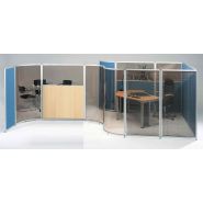 Cloison melamine, tissu ou acoustique REY_4