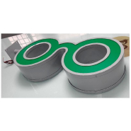 Enseigne drapeau optique LED - Éclairage programmable et garantie 3 ans_4