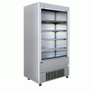 Vitrine réfrigérée inox MCX - volet de sécurité manuel avec serrure - plusieurs tailles disponibles_4