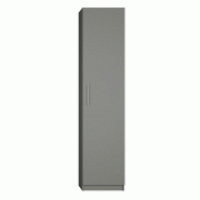 Lit escamotable Dynamo gris mat - couchage 140 x 200 cm avec rangements intégrés_4