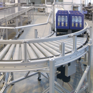 Convoyeur à rouleaux motorisés flexible et modulaire - RBM-P 2255 - MK Technology Group - rectiligne ou courbe, vitesses variables_4