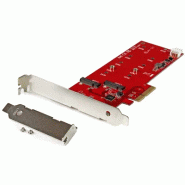 Carte contrôleur PCI Express pour 2 SSD M.2 SATA_4