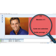 Logiciel de contrôle d'accès biométrique aux clubs de sport - BiomAccess Club - Zalix - Gestion des adhérents, portes et plages horaires_4