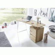 Bureaux, meubles et rangements, Bureau DALI style scandinave chêne