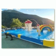 Pataugeoire évolutive - Démontable et modulable, profondeur 20 cm, jeux aquatiques optionnels_4